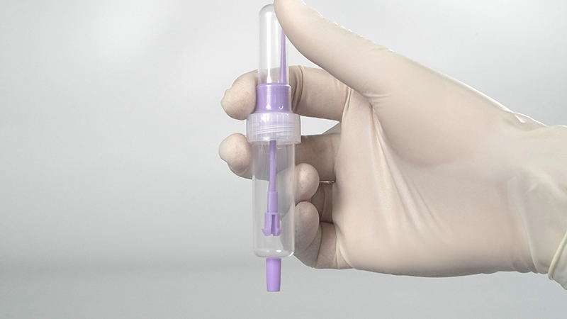 糞便采集器使用操作流程圖